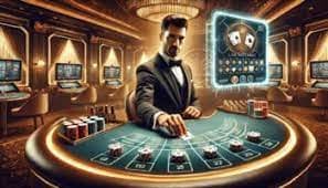 Infinite Blackjack player balance display, payout summary, and withdrawal menu with payment methods